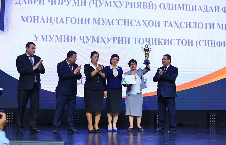 Олимпийская сборная Душанбе заняла первое место