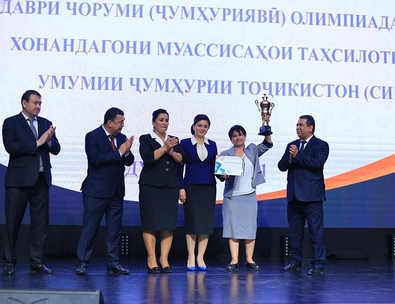 Олимпийская сборная Душанбе заняла первое место